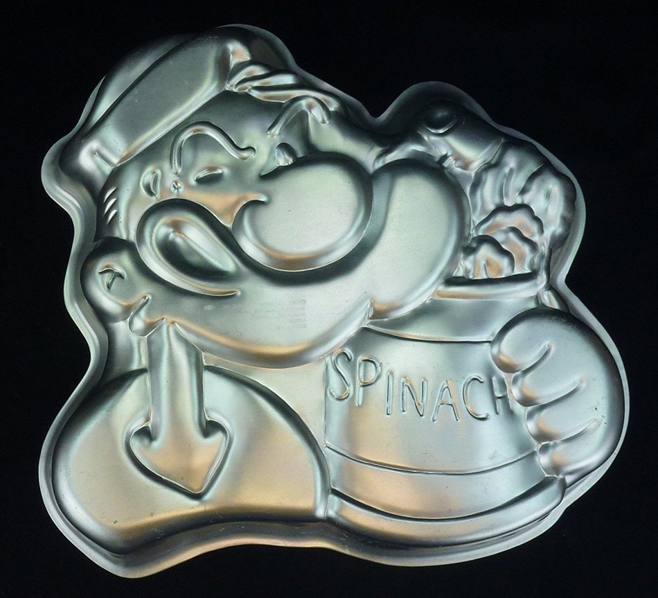 Wilton Cake Pan: Popeye (502-1719, 1980) N2