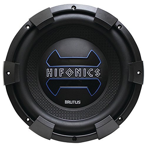 New HIFONICS BRX12D4 Brutus Series 12" 900-Watt Blue-Illuminated DVC Subwoofer