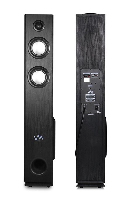 vm audio tower speakers