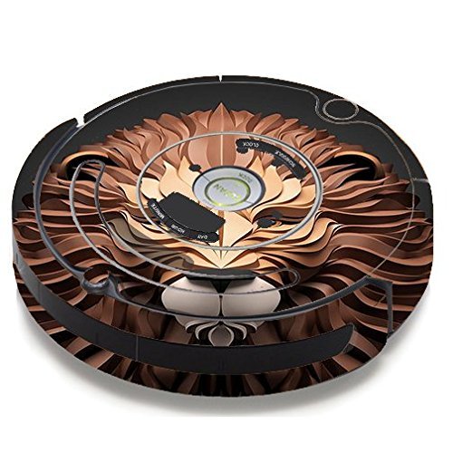 Skin Decal Vinyl Wrap For IRobot Roomba 650 655 Vacuum / 3d Lion