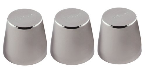 Ateco Stainless Steel Rum Baba Mold, Set of 3