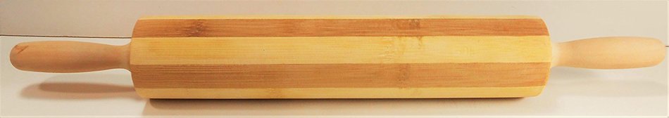 8 Pc Gift Set for the Home Baker Packaged in a Colorful Jute Tote includes 9" Pie Plate, Bamboo Rolling Pin and... N2