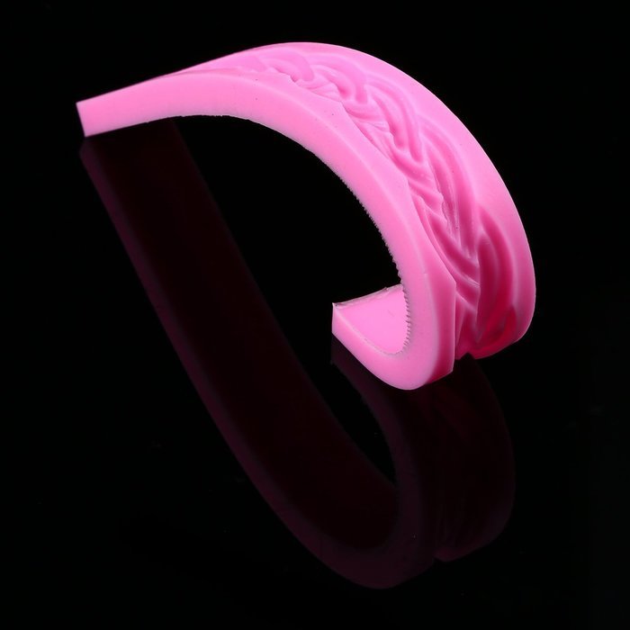 Whosee Style#4 3D Silicone Mold Fondant Cake Chocolate Decor Baking Mold Random Color N11