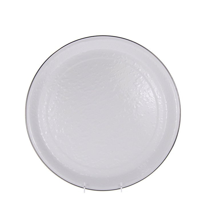 Golden Rabbit White on White Dinner Plate N11
