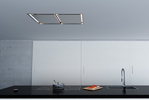 Zephyr ALU-E43ASX 43" Arc: Lux Series Island Mount Hood with Capacitive Touch Controls 3 Speed Level Clean Air... N4