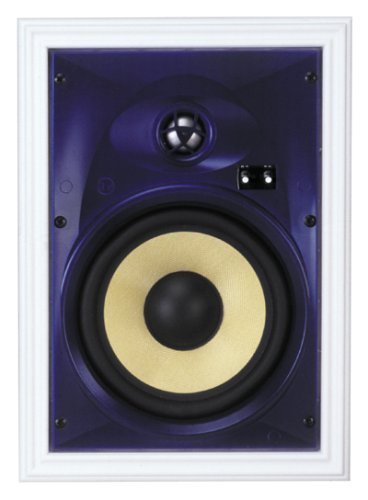 JA Audio 6.5" Fiberglass 2-Way 100 Watt In-Wall Speaker (Pair)