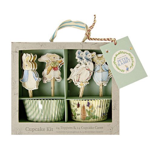 Peter Rabbit & Friends Cupcake Decorating Kit - 48 Piece