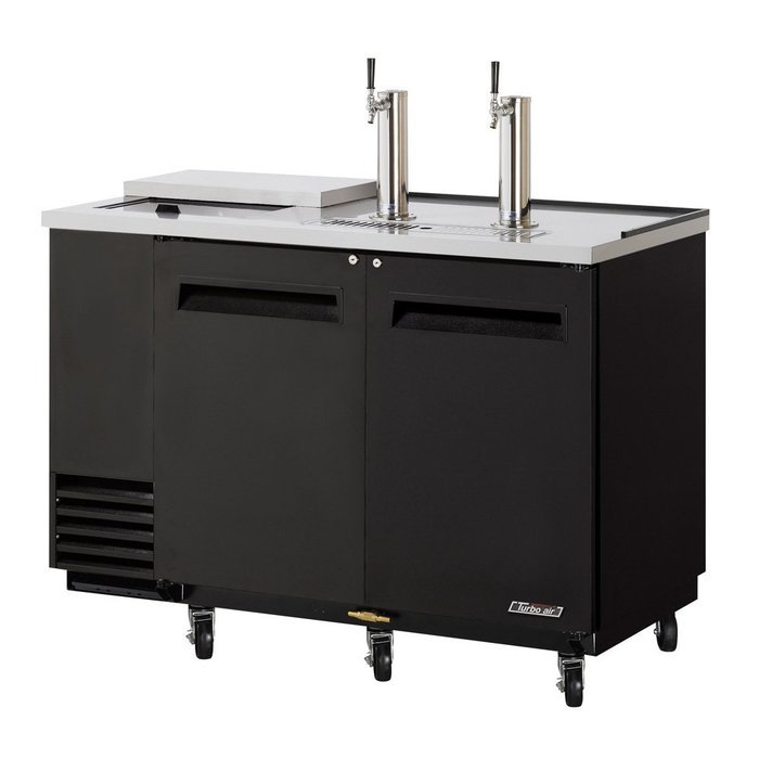 Turbo Air TCB2SB Refrigerated Direct Draw Beer Dispenser, 2 Half