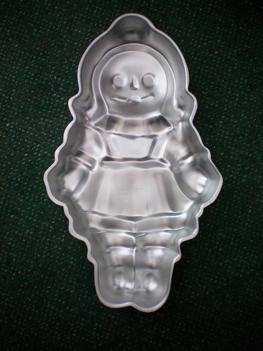 Wilton 1971 Storybook Doll Pan / Man of the Hour Cake Pan -- RETIRED -- as shown