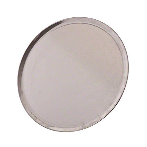 Update International PT-CS16 Stainless Steel Aluminum Coupe Style Pizza Tray-PT-CS16 N4