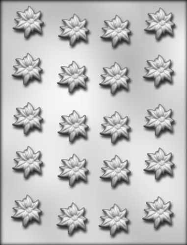 CK Products 1-1/4-Inch Poinsettia Chocolate Mold