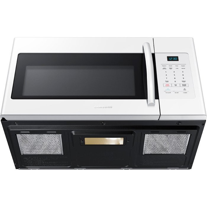 Samsung ME16H702SEW 1.6 Cu. Ft. 1000W Over-the-Range Microwave, White