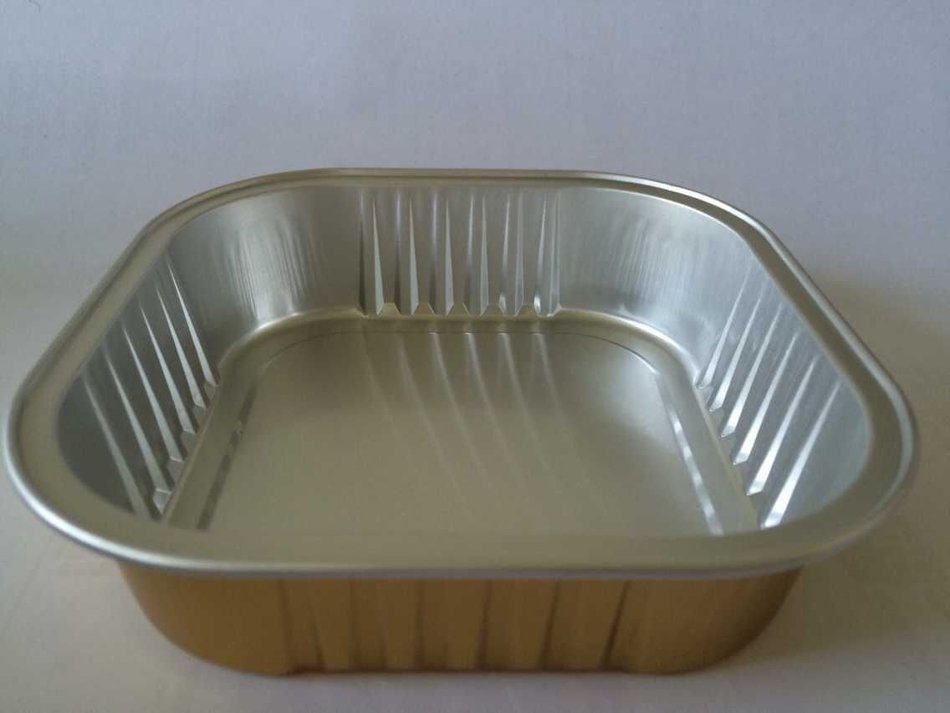 KEISEN 220ml square 4 1/2" Disposable Aluminum Foil Cups 24/PK 8oz for Muffin Cupcake Baking Bake Utility Ramekin...