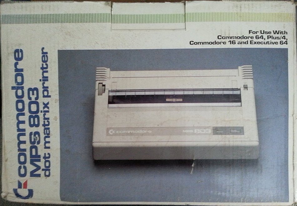 Commodore MPS-803 Dot Matrix Printer N2