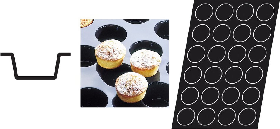 Flexipan 336023 Mini-Muffin Nonstick Sheet Mold