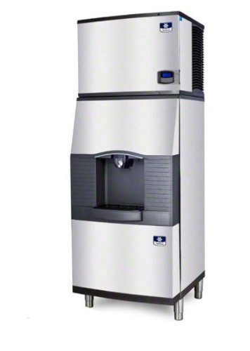Manitowoc IY-0594N-SPA-310 510 Lb Remote-Cooled Half Cube Ice Machine w/ SPA-310 Hotel Dispenser