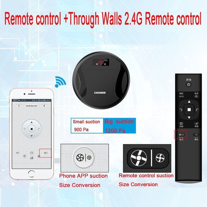 Life Up Smartphone WIFI APP Control Dry Wet Robot 360&deg;Comprehensive Vacuum Cleaner-Sweeping,Mopping,Cleaning,Automatic... N2