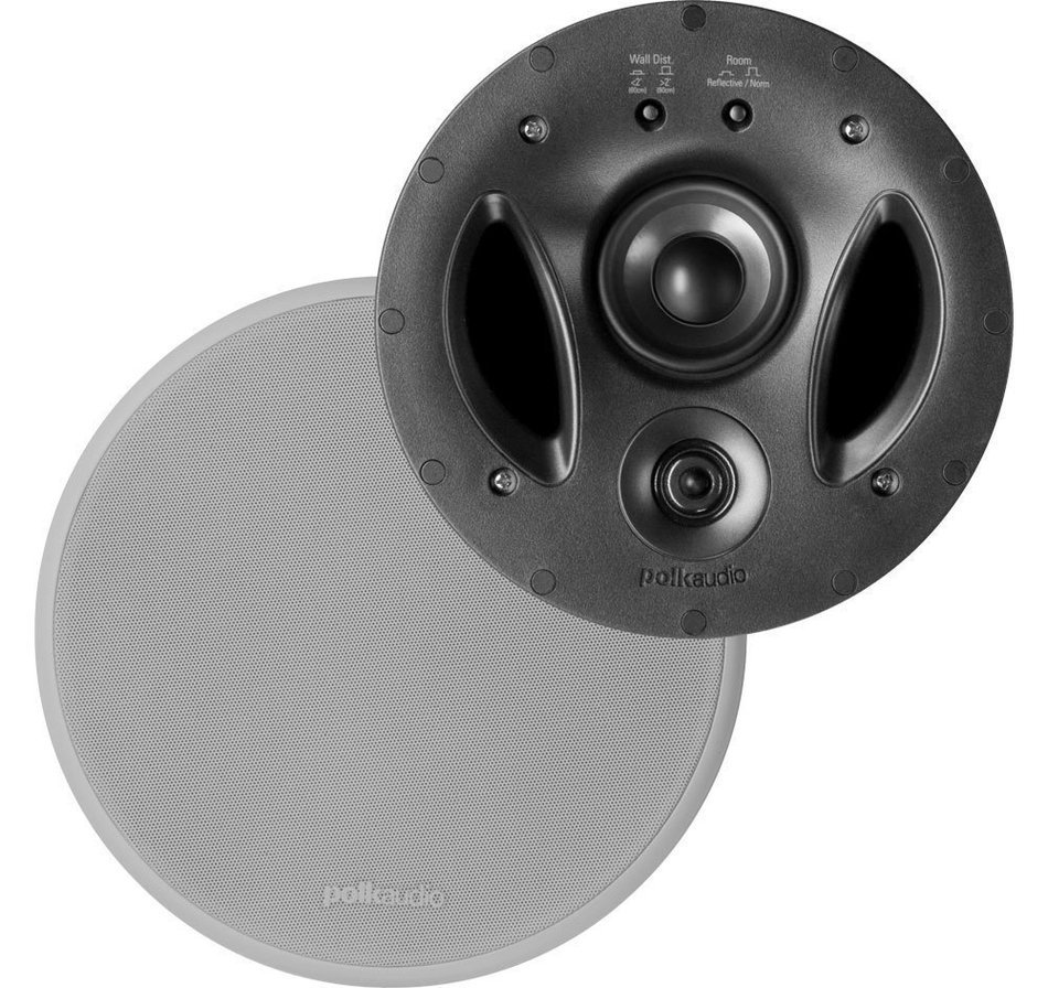 Polk Audio Surround System: Pair of 265-rt, 1 255c-rt In-wall, Pair of 90-rt N3