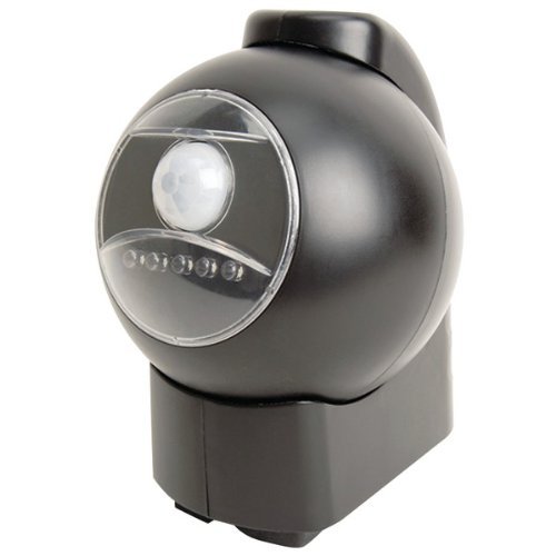 New MAXSA INNOVATIONS 40230 Motion-Activated LED Outdoor Light (Black)