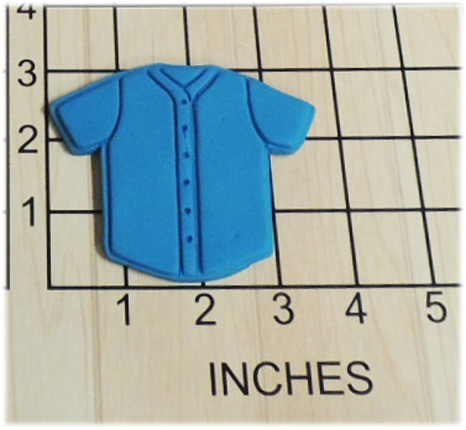 Baseball Jersey Shaped Cookie Cutter and Stamp #1185 N2