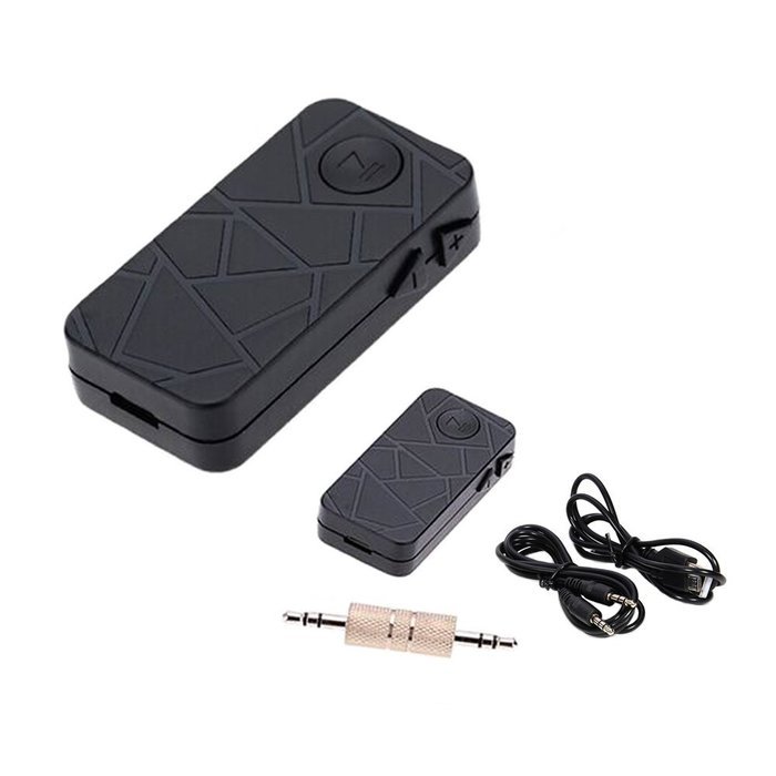 HAOGOODS Portable Wireless Bluetooth 4.1 Receiver A2DP adapter and Hands Free Calling for smartphones... N4