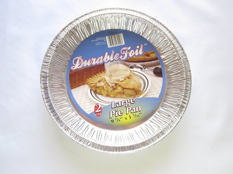 6 Disposable Aluminum Pie Pans
