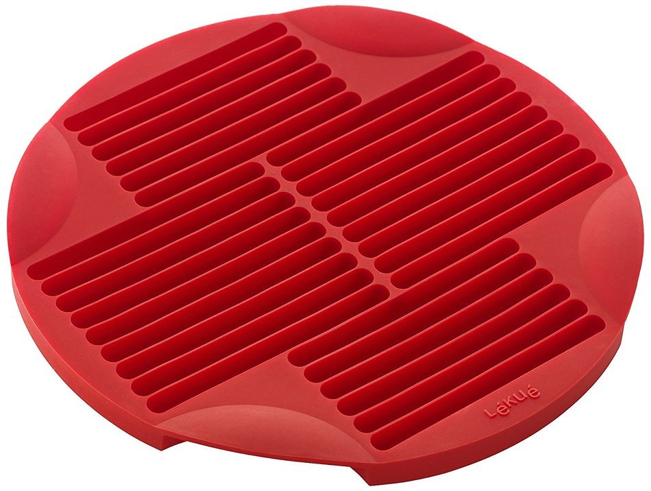 Lekue Sticks Silicone Baking Mold, Model # 0210600R01M017, Red N4