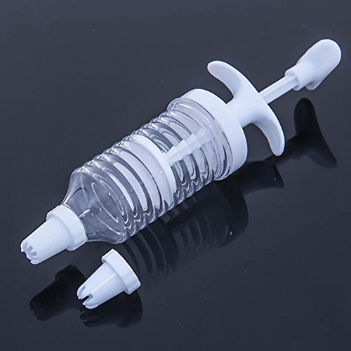 Decorating Tool Set with 8 Nozzles White Cake Nozzles Piping Syringe Hot Sale N2