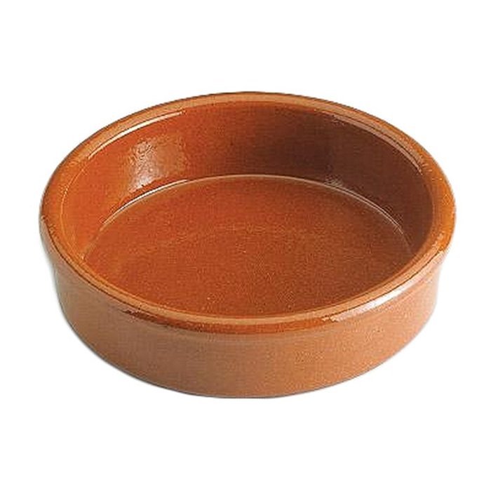 Matfer Bourgeat Earthenware Creme Brulee Ramekins, 5.5", 4PK Brown 052280