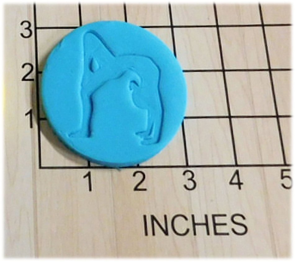 Gymnastics Gymnast Tumbling Cookie Cutter and Stamp #1012