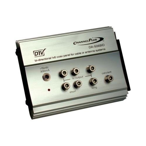 JAYBRAKE Channel Plus Da506bid Rf Amplifier (Full Rf Spectrum; 6 Outputs)