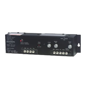 Bogen 35watt Wall Mounted Telephone Paging Amplifier Bass Treble Controls Signal Activated by Bogen