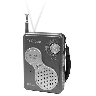 La Crosse Technologies - Hand Held Noaa Weather Radio "Product Category: Lifestyle/Weather Monitoring"
