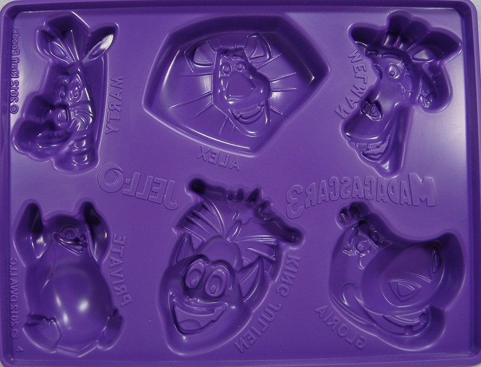 Jell-O / Jigglers Molds - Madagascar 3 Mold N2
