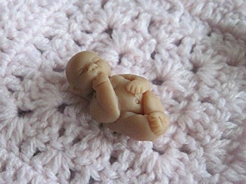 Silicone Mold Mini Baby "Peanut" Handmade Supply 1.5 Inch N4
