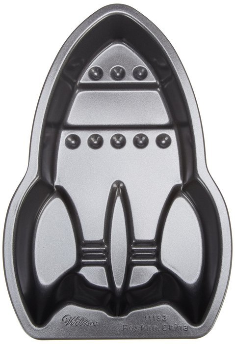 Wilton Kids Rocket Ship Mini Cake Pan N2