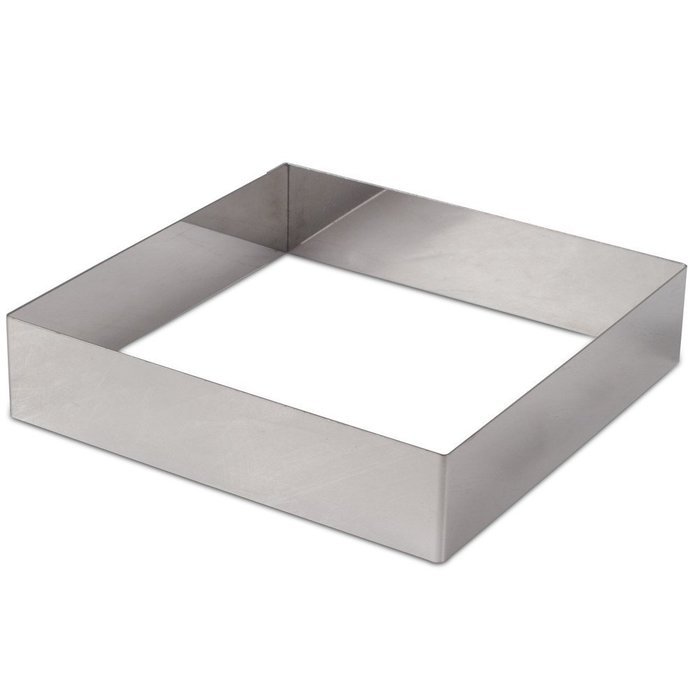 de Buyer Stainless Steel Square Ring Mold - 1.7-inch x 7.9-inch
