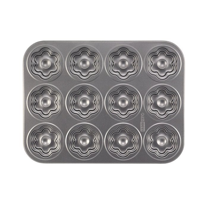 Cake Boss Specialty Nonstick Bakeware 2-Piece Heart & Flower Shaped Cookie Pan Set N6