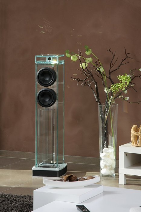 Waterfall Audio "Niagara" Diamond Glass Floor Standing Loudspeakers - Pair (Old Version) N12