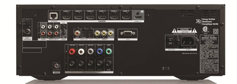 Harman Kardon AVR 1700 5.1-Channel Network-Connected Audio/Video Receiver with AirPlay N3