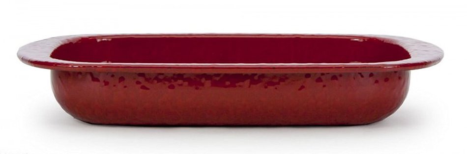 Baking Pan Color: Red on Red