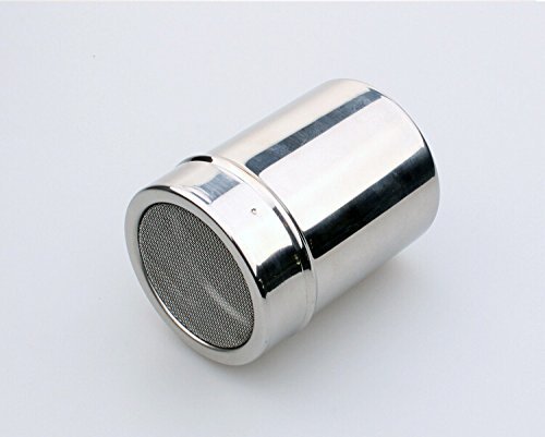 Stainless Cocoa Cappuccino Coffee Decorating Latte Art Barista Tool Mesh shaker N4