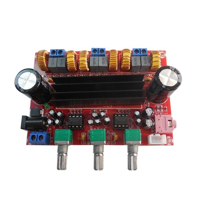 Alloet New 2x50W +100W 2.1 Channel Digital Subwoofer Power Amplifier Board TPA3116D2 N2