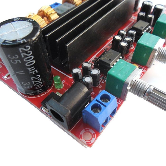 Alloet New 2x50W +100W 2.1 Channel Digital Subwoofer Power Amplifier Board TPA3116D2 N3