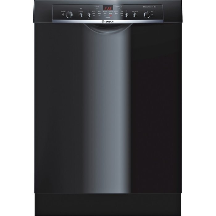 Ascenta SHE3AR76UC 24" Full Console Built-In Dishwasher with 6 Wash Cycles 14 Place Settings 24/7 Overflow Leak...