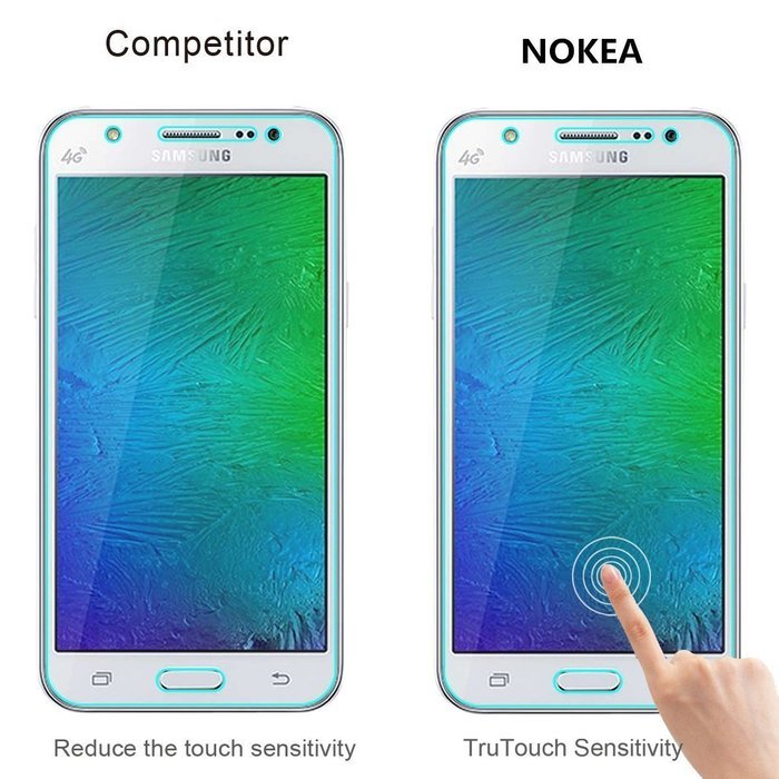 [2 Pack] Samsung Galaxy Note 5 Screen Protector, NOKEA [Tempered Glass] with [9H Hardness]... N59
