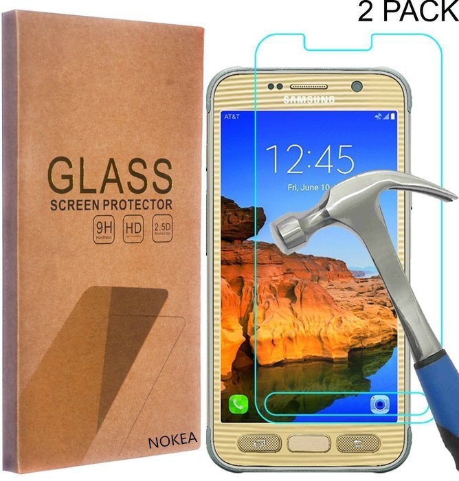 [2 Pack] Samsung Galaxy Note 5 Screen Protector, NOKEA [Tempered Glass] with [9H Hardness]... N62