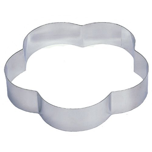 Fat Daddio's Stainless Steel Petal Cake and Pastry Ring, 8 Inch x 2 Inch