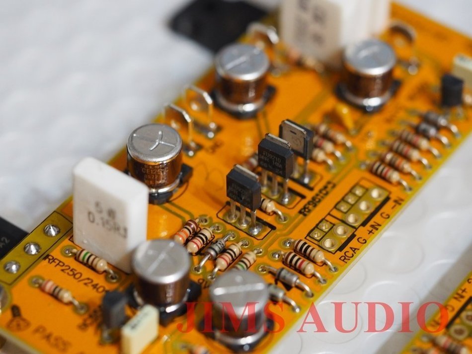 10W SE MOSFET Class A power amplifier stereo assembled matched pair N5