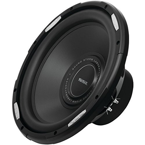 New SOUNDSTORM GSW12D GSW Series Dual 4? Voice-Coil Subwoofer with Polypropylene Cone (12", 2,000 Watts)